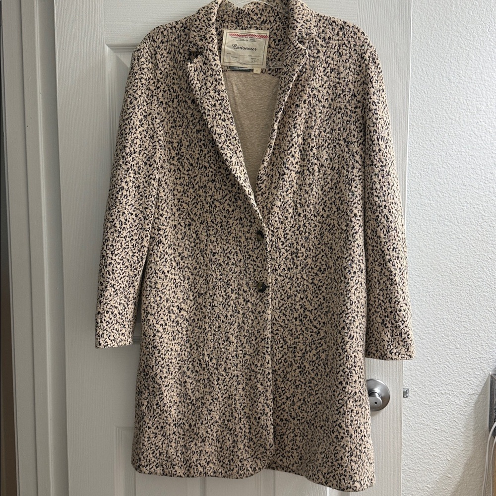 Animal Print Coat
